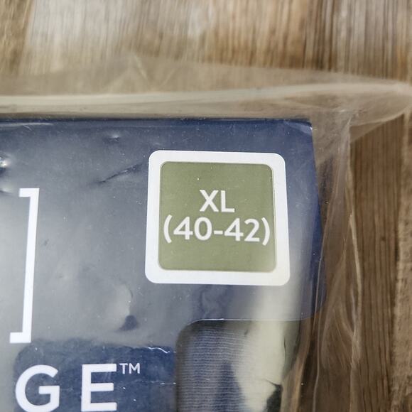 George Men's 6 Pack Mid-Rise Briefs Size XL Red Blue Gray Black Wicking Tagless - Picture 3 of 6